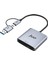 USB 3.2 ve Type-C 3'ü 1 Arada Sd / Cf / Tf Micro Sd Hafıza Kart Okuyucu 1