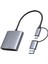 USB 3.2 ve Type-C 3'ü 1 Arada Sd / Cf / Tf Micro Sd Hafıza Kart Okuyucu 2