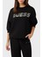 Ceilia Relaxed Fit Bisiklet Yaka Taşlı Logolu Sweat V4BQ15K7UW2 Bayan Sweat V4BQ15 K7UW2 Jblk 1