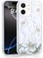 Apple iPhone 11 Uyumlu Kılıf Mossa Simli Baskılı Gri 1