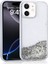 Apple iPhone 11 Uyumlu Kılıf Keto Sıvılı Simli Gümüş 1
