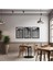 Şık Metal Tablo 3 Parçalı Şehir (3 Piece City) Metal Duvar Tablosu Sanat 5