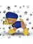 Paw Patrol Peluş Chase Paw Patrol Karakterlerinden Oyuncak Peluş Chase 22CM 3