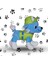 Paw Patrol Peluş Rocky Paw Patrol Karakterlerinden Oyuncak Peluş Rocky 22CM 3