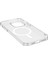 Apple iPhone 14 Pro Max Kılıf Zore Wireless Şarj Özellikli Şeffaf Tek Kamera Çerçeveli Porto Kapak-Renksiz 2