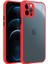 Atlas iPhone 12 Pro Kılıf ​​Kaff Kapak-Kırmızı 1