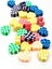 90 Adet 10 mm Polimer Kil Fimo Boncuk Takı Bileklik + 5 Metre Misina Hediye - Smile - Kalp - Nazar 3