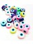 90 Adet 10 mm Polimer Kil Fimo Boncuk Takı Bileklik + 5 Metre Misina Hediye - Smile - Kalp - Nazar 4