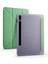 Galaxy Tab S7 Plus T970 Kılıf Uyumlu Tri Folding Kalem Bölmeli Standlı Kılıf-Açık Yeşil 1
