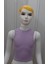 Kalın Askılı Pedsiz Fitilli Kaşkorse Body Crop S-M Lila Rengi 1
