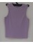 Kalın Askılı Pedsiz Fitilli Kaşkorse Body Crop S-M Lila Rengi 2