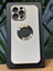 Apple iPhone 13 Pro Max Kamera Cam Lensli Parlak Renk Logo Etrafı Metal Görünüm Gennprestıge Kılıf 1
