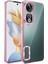 Atlas Huawei Honor 90 Kılıf Kamera Korumalı Logo Gösteren Omega Kapak-Rose Gold 1