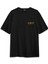 Siyah Tişört Best Footballer Cristiano Ronaldo Football Goat Sırt Ön Baskılı Oversize Tişört Unisex T-Shirt 2