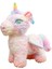 Pembe Parlak Peluş Unicorn Ponny Büyük Boy Uyku Arkadaşı 40 cm 1
