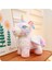 Pembe Parlak Peluş Unicorn Ponny Büyük Boy Uyku Arkadaşı 40 cm 5