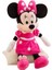 Pembe Elbiseli Peluş Mini Minnie Mouse Fare Büyük Boy Uyku Arkadaşı 40 cm 4