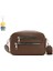 Çift Fermuarlı Crossbody Çanta Bayanlar Moda Basit Omuz Çanta Geniş Omuz Askısı Cep Telefonu Para Cüzdanı (Yurt Dışından) 1
