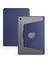 Galaxy Tab S9 Kılıf Uyumlu Termik Kalem Bölmeli Dönebilen Standlı Kılıf-Lacivert 1