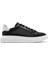 Erkek Siyah Bağcıklı Kalın Tabanlı Deri Sneaker 25SFD740518 1
