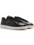 Erkek Siyah Bağcıklı Deri Sneaker 25SFD740418 3