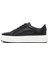 Erkek Siyah Bağcıklı Kalın Tabanlı Deri Sneaker 25SFD611818 2