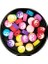 30 Adet 10 mm Polimer Kil Fimo Boncuk Takı Bileklik + 5 Metre Lastikli Misina Hediye - Renkli Yin Yang 3