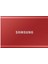 1TB T7 USB3.2 1050MB-1000MB-s Taşınabilir SSD Kırmızı MU-PC1T0R-WW 1