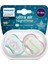 Hobidünyasıelif Philips Avent Ultra Air Night Karanlıkta Parlar Gece Emziği 0-6 Ay Kız SCF376/19 1