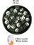 90 Adet 10 mm Polimer Kil Fimo Boncuk Takı Bileklik + 5 Metre Misina Hediye - Yin Yang - Yin Yang - Limon 1