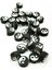 90 Adet 10 mm Polimer Kil Fimo Boncuk Takı Bileklik + 5 Metre Misina Hediye - Yin Yang - Yin Yang - Limon 2