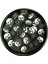 90 Adet 10 mm Polimer Kil Fimo Boncuk Takı Bileklik + 5 Metre Misina Hediye - Yin Yang - Yin Yang - Limon 3