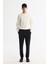 Erkek Siyah Yanı Lastikli Gofreli Slim Fit Chino Pantolon B003037 1