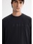 Erkek Antrasit Bisiklet Yaka Baskılı Soft Touch Sweatshirt A42y1307 2