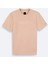 Erkek Pembe Polo Yaka Pamuklu Jakarlı T-Shirt A41Y1167 1