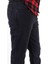 Vega 9133-27 Siyah Yüksek Bel Rahat Paça Erkek Jeans Pantolon 3