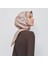 Armine Ipek Eşarp 2025 Yaz - 9339-58 Koyu Pudra Twill 1