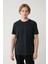 Erkek Antrasit Soft Touch Bisiklet Yaka T-shirt B001031 3