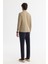 Erkek Vizon 2 Düğmeli Pamuklu Polo Yaka Sweatshirt B001080 4