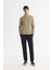 Erkek Vizon 2 Düğmeli Pamuklu Polo Yaka Sweatshirt B001080 5
