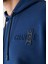 Erkek Indigo Kapüşonlu 3 Iplik Şardonlu Sweatshirt A32y1190 5