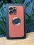 Apple iPhone 13 Pro Kamera Cam Lensli Parlak Renk Logo Etrafı Metal Görünüm Gennprestıge Kılıf 1