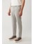 Erkek Gri Yandan Cepli Keten Karışımlı Lightweight Takım Elbise Pantolonu A41y3229 3