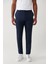 Erkek Lacivert Relaxed Fit Yandan Cepli Esnek Kumaşlı Lightweight Pantolon A41Y3206 2