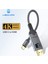2-Metre Type-C To HDMI 4K 60Hz Ultra Full Hd CE+FCC+ROHS Lisanslı MacBook/Tablet/Telefon Hasır Örgülü Sağlam Kablo Tak Çalıştır Görüntü Aktarım Kablosu 1