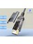 2-Metre Type-C To HDMI 4K 60Hz Ultra Full Hd CE+FCC+ROHS Lisanslı MacBook/Tablet/Telefon Hasır Örgülü Sağlam Kablo Tak Çalıştır Görüntü Aktarım Kablosu 6
