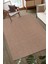 Doku DH005 Kahverengi Hav Toz Vermez Salon Mutfak Koridor Oturma Odası Yolluk Dokuma Kilim 1