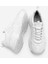 Kadın Sneaker Kalın Taban Bağcıklı Spor Ayakkabı Pizen Beyaz 8