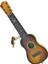 Ispanyol Gitar Ayarlanabilen 6 Telli Çocuk Gitar Oyuncak 50 cm 1