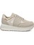 24S-013 5fx Bej Kadın Sneaker 1